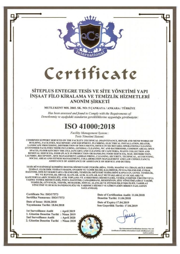 ISO 41000 2018